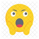 Emoji Emoticon Shocked Icon