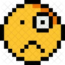 Shocked Character Emoji Icon