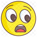 Shocked Emoji Shocked Expression Emotag Icon