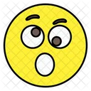 Shocked Emoji Emoticon Smiley Icon