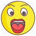 Shocked Emoji Shocked Expression Emotag Icon