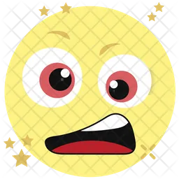 Shocked Emoticon  Icon