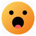 Shocked Face Emoji Face Icon