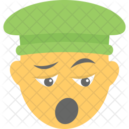 Shocked face Icon