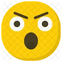 Shocked Face Hushed Face Emoticon Icon