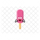 Shocked Ice Lolly  Icon