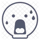 Shocked Shock Face Icon