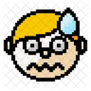 Boy Face Shock Icon