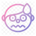 Boy Face Shock Icon