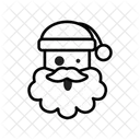 Shocked santa claus  Icon