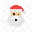 Shocked santa claus  Icon