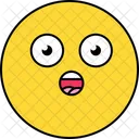 Shocking Emoji  Icon