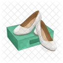 Shoe Box Shopping Footwear Icon