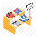 Shoe Rack Shoe Display Shoe Store Icon