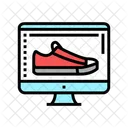 Shoe Computer Screen Icon