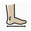 Shoe Size Podiatry Footwear Icon