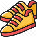 靴、履物、スニーカー アイコン