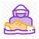Human Shoplifter Shoes Icon