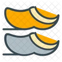 Wooden Shoes Footwear Icon