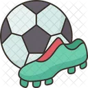 Shoes And Ball Soccer Shoes Soccer Icon