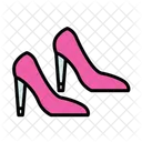 Shoes High Heel Ladies Footwear Icon