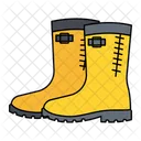 Long Shoe Long Boot Footwear 아이콘