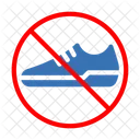 Footwear Shoe Banned Icon