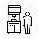 Shoe Production Machine Icon