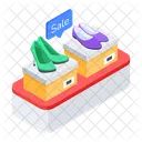 Shoes Sale Ladies Shoes Shoes Display Icon