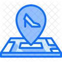 Shoes Pin Map Icon