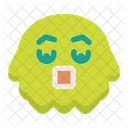 Shoked Emoticon Emoji Icon