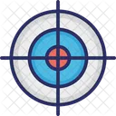 V Shoot Point Shoot Target Point Shooting Point Icon