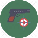Shooting Gun Target Icon