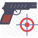 Shooting Gun Target Icon