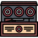 Shooting Gallery Shooting Board Target Icon