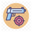 Shooting Game Ammo Game Handgun Icon