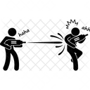 Shooting Game Paint Ball Gun Icon