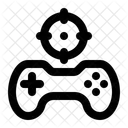 Shooting Game Targeting Game First Person Icon