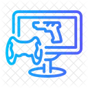 Shooting Game Gun Icon