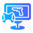 Shooting Game Gun Icon