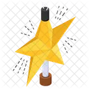 Ornament Star Shooting Star Icon