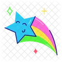 Shining Star Shooting Star Star Emoji Symbol