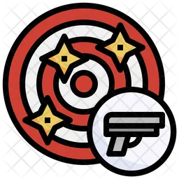 Shooting Target  Icon