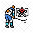 Shootout Ice Hockey Icon