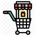 Shop Online Monitor Icon