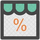 Shop Discount Percentage Icon