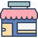 Shop Ecommerce Market Icon