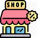 Shop Store Commerce And Shopping Icon