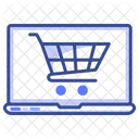 Shop Laptop Computer Icon
