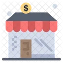 Business Shop Dollar Icon